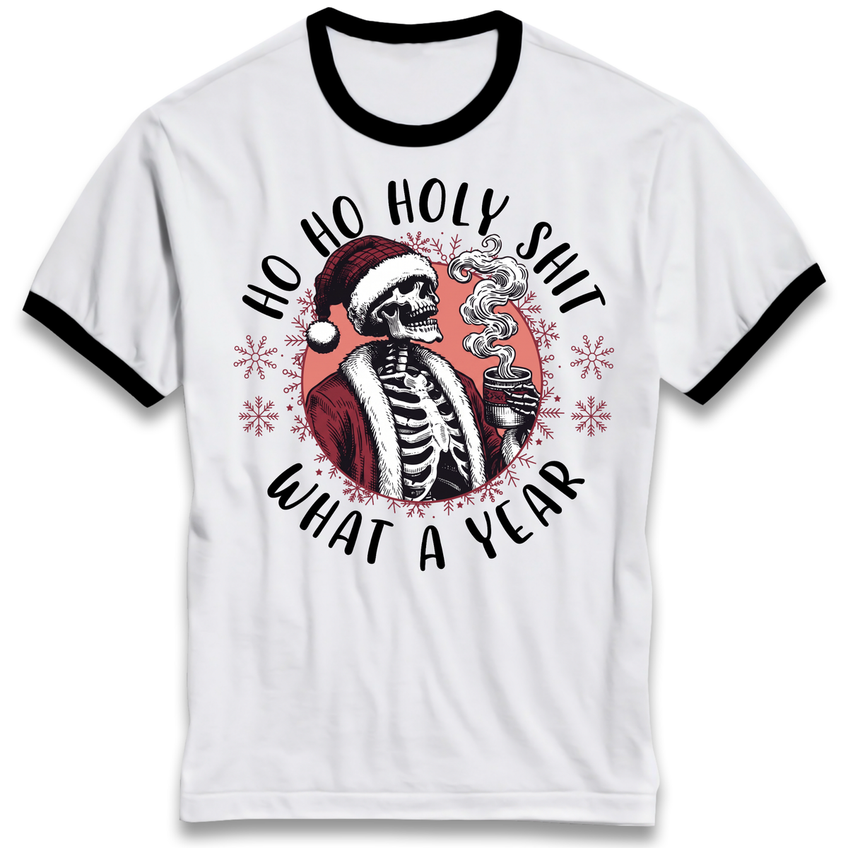Christmas jumper Ringer T-Shirt