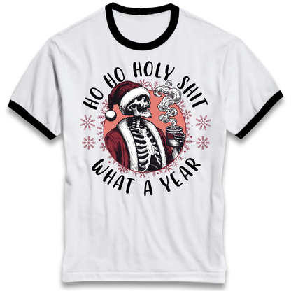 Christmas jumper Ringer T-Shirt