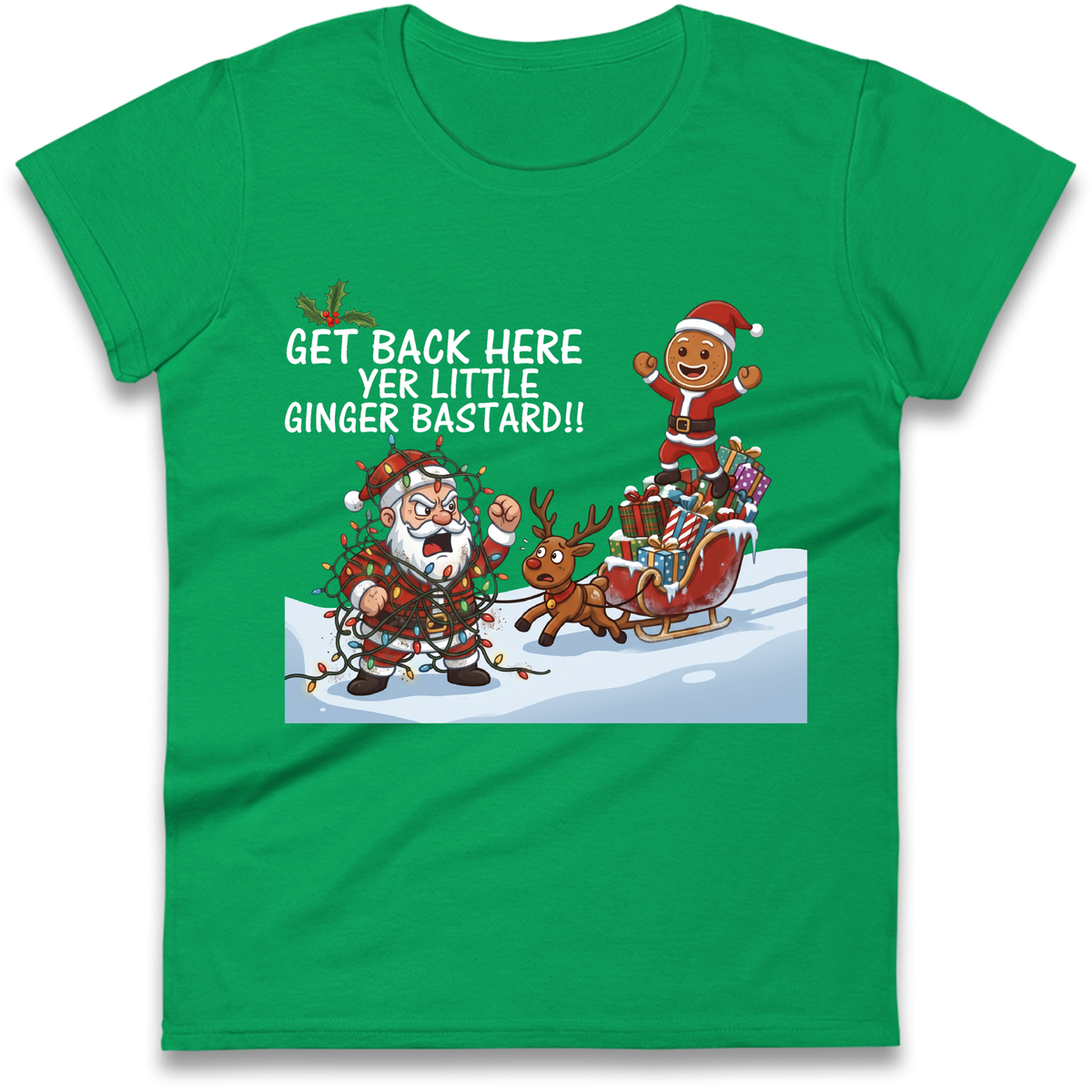 Christmas jumper Ladies T-Shirt