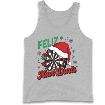 Feliz Navidarts Tank Top - Christmas Darts Design