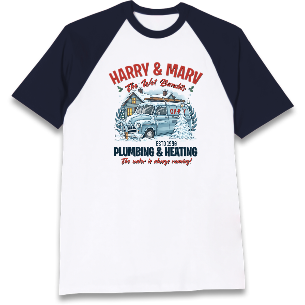 Christmas jumper Raglan T-Shirt