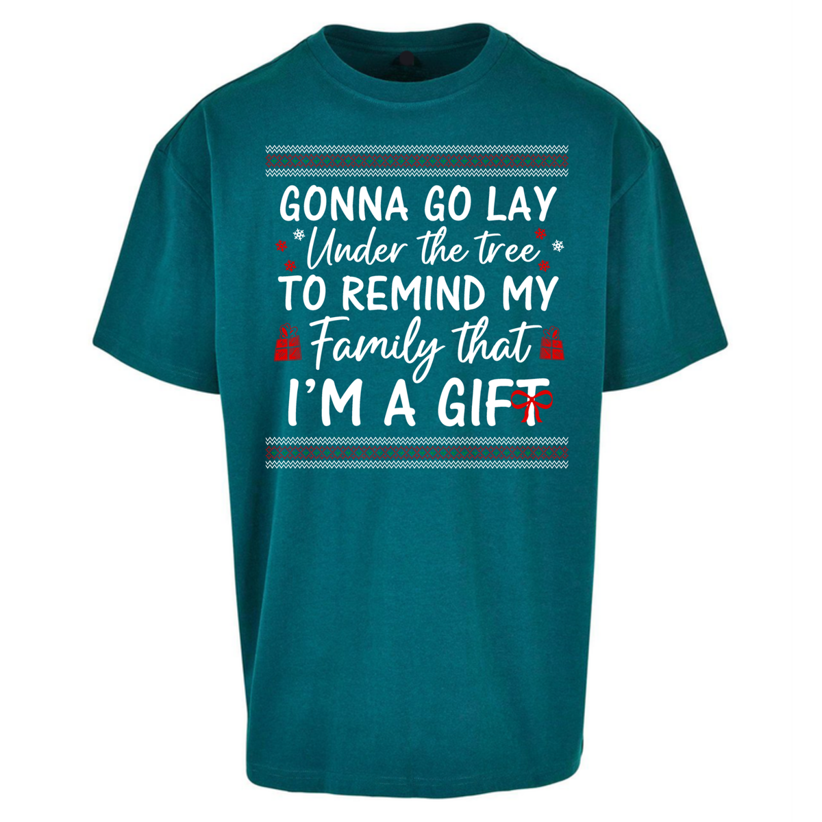 family festive humour Oversized T-Shirt