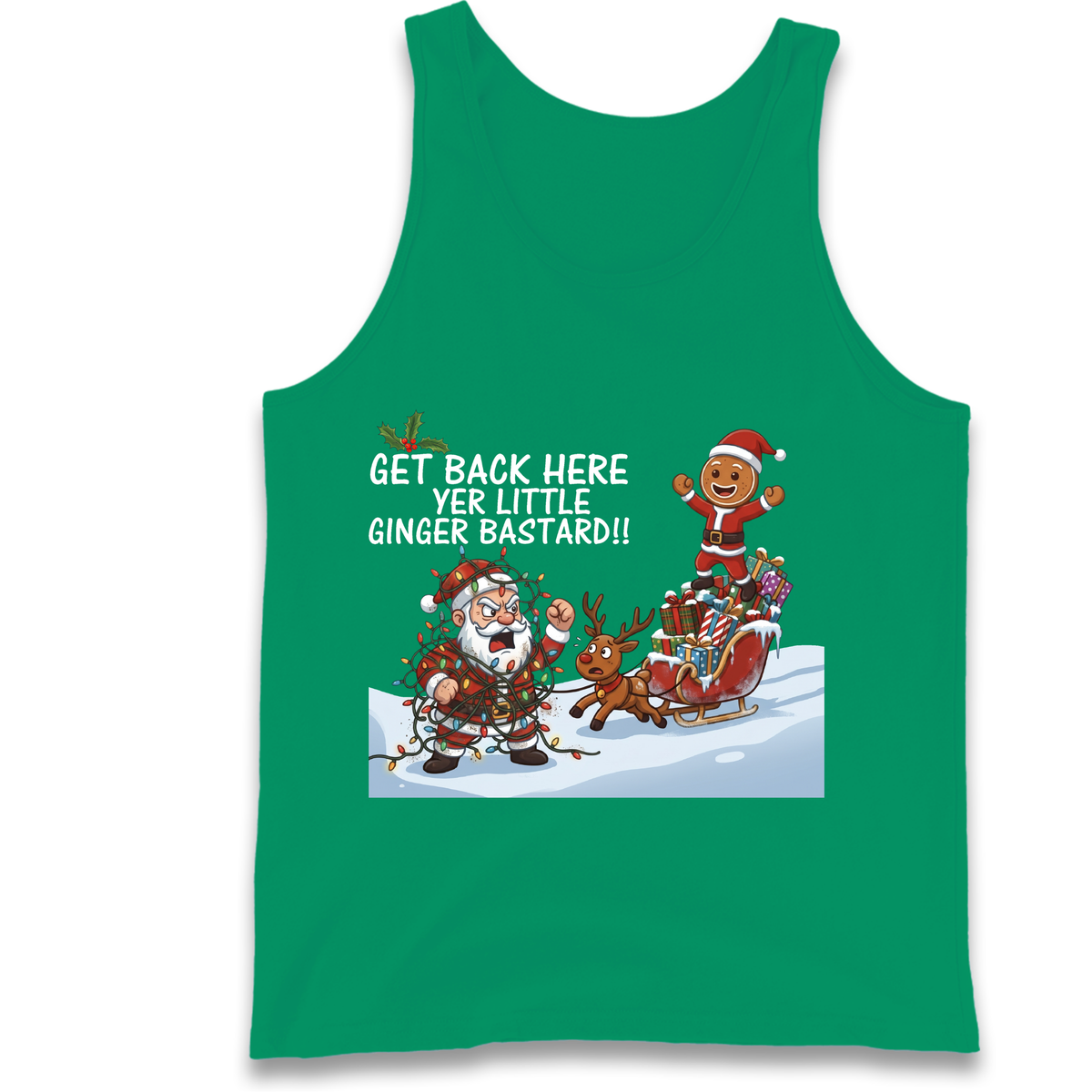 Christmas jumper Tank Top