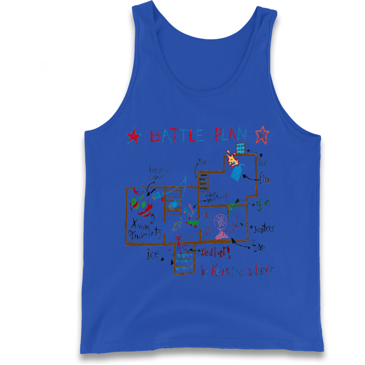 home alone battle plan Tank Top