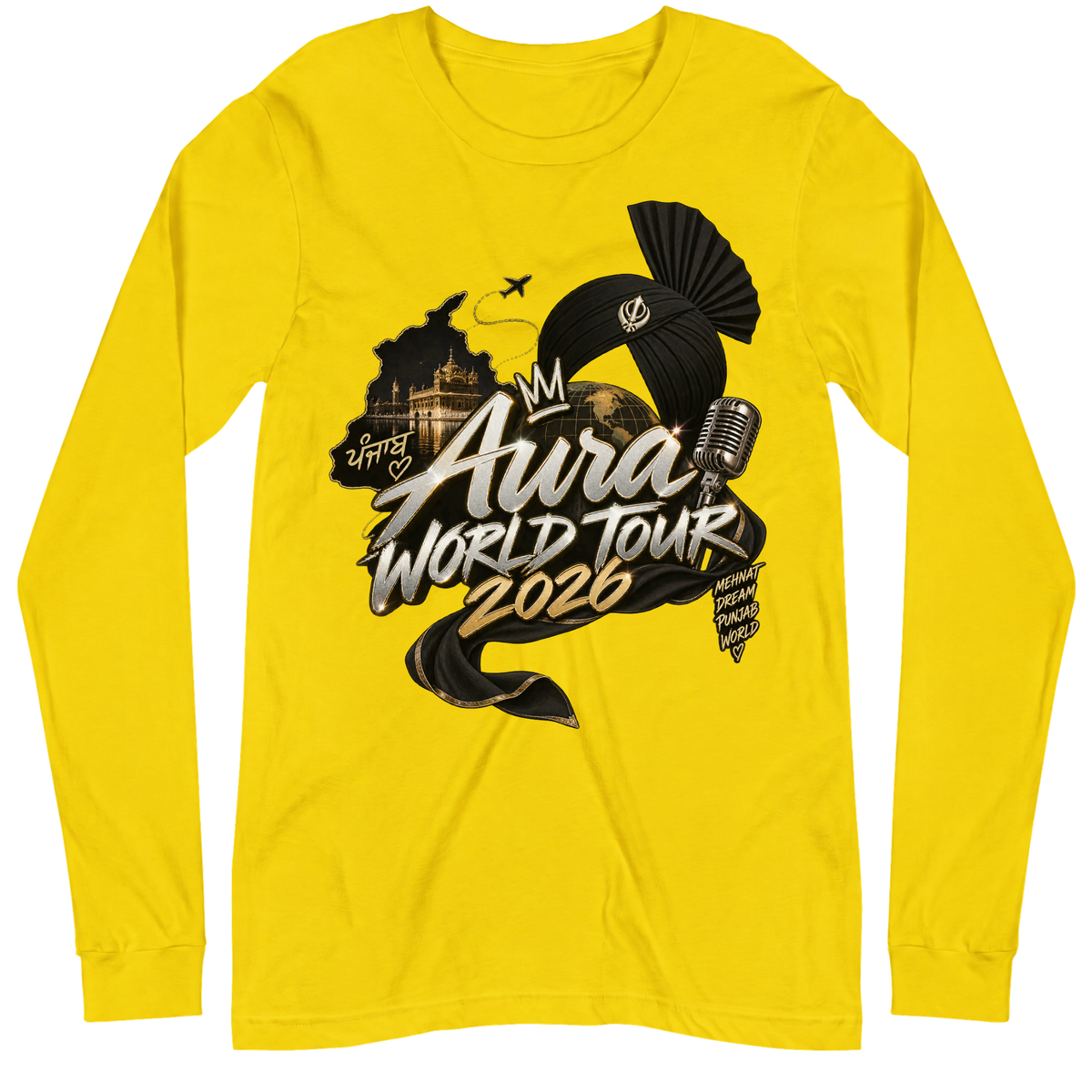 Yellow Longsleeve T-Shirt