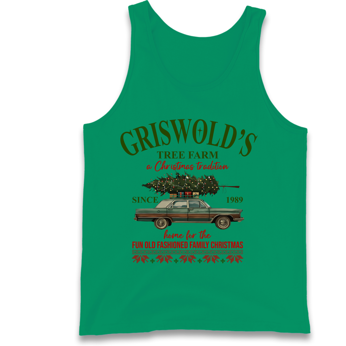 Christmas jumper Tank Top