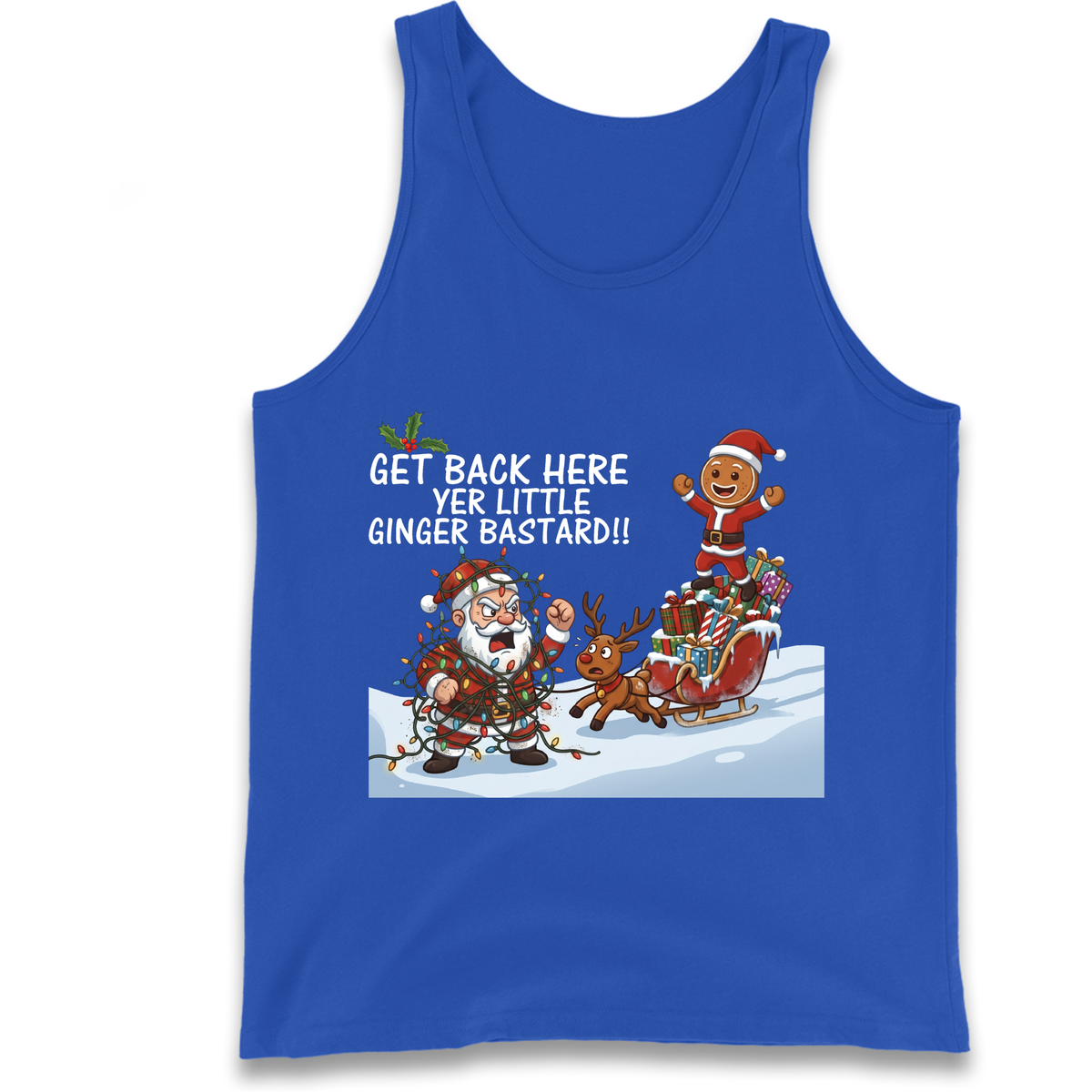 Christmas jumper Tank Top