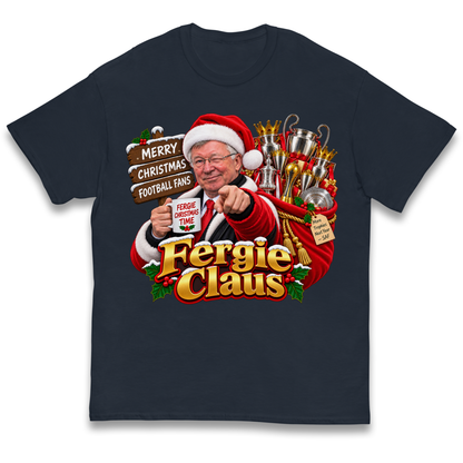 Man United Christmas Kids T-Shirt