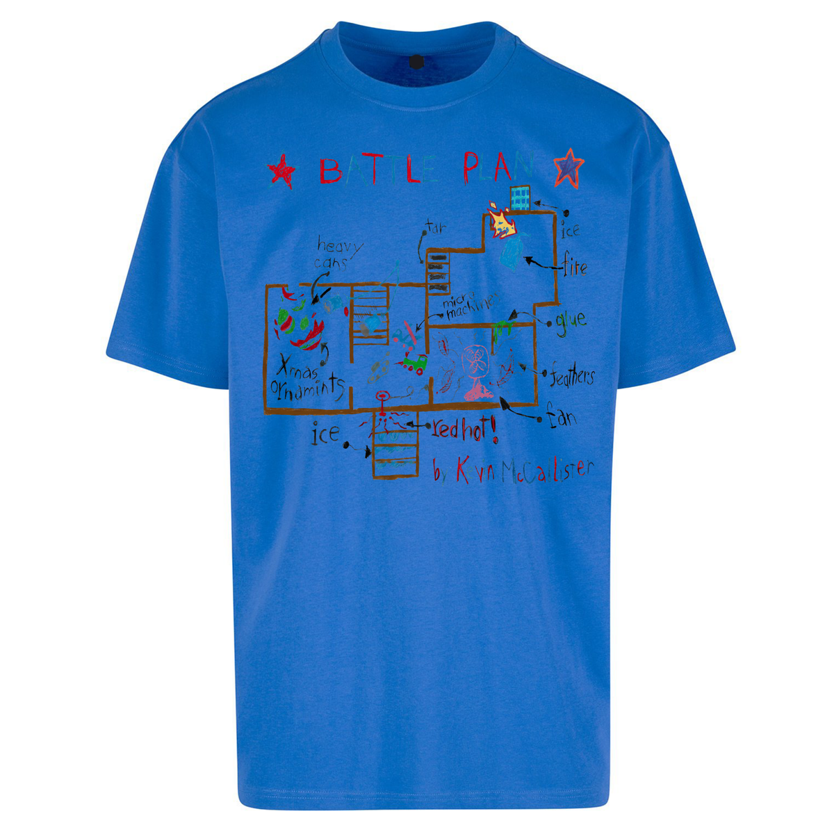 home alone battle plan Oversized T-Shirt