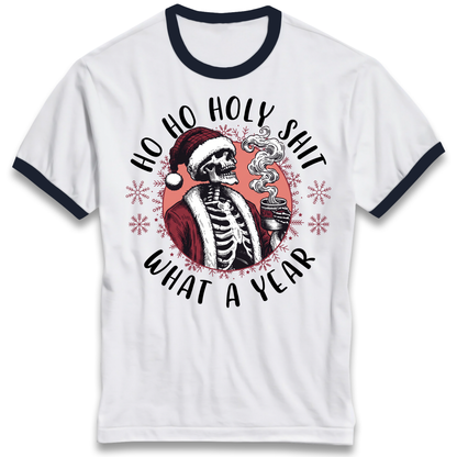 Christmas jumper Ringer T-Shirt