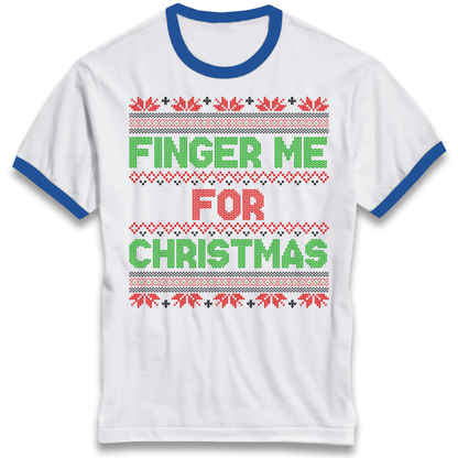 Christmas jumper Ringer T-Shirt