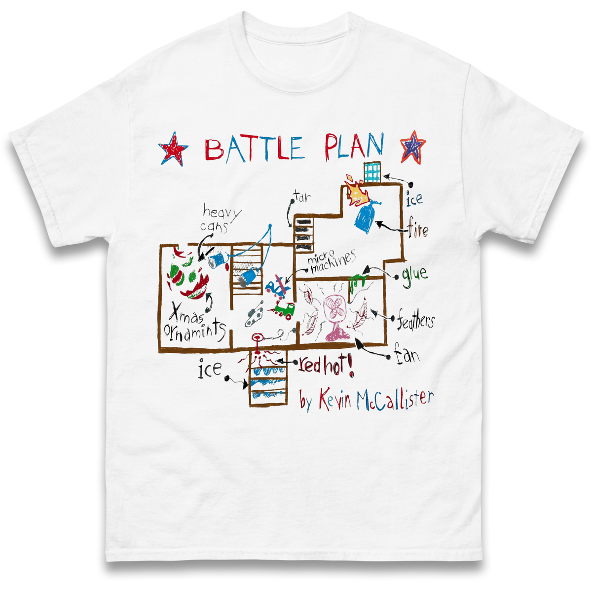 home alone battle plan T-Shirt
