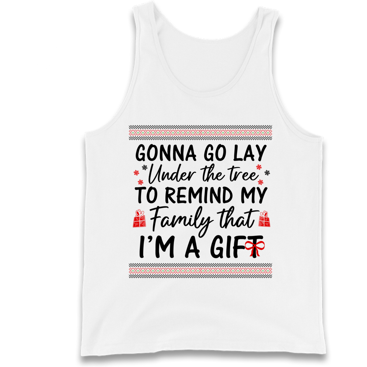 Christmas jumper Tank Top