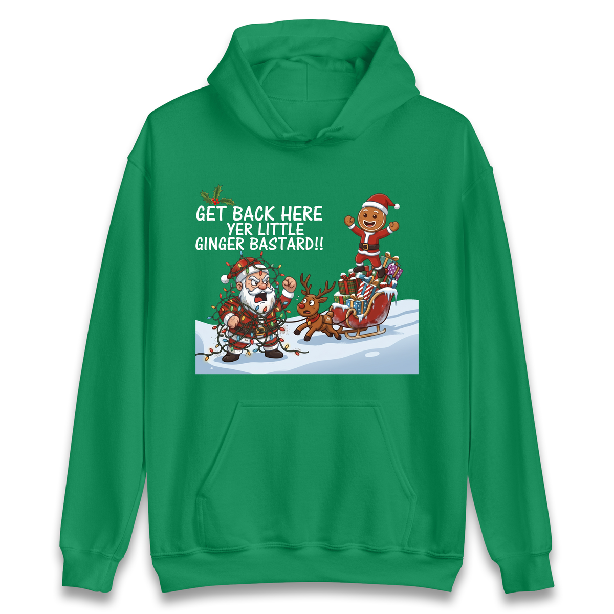 santa joke graphic Hoodie