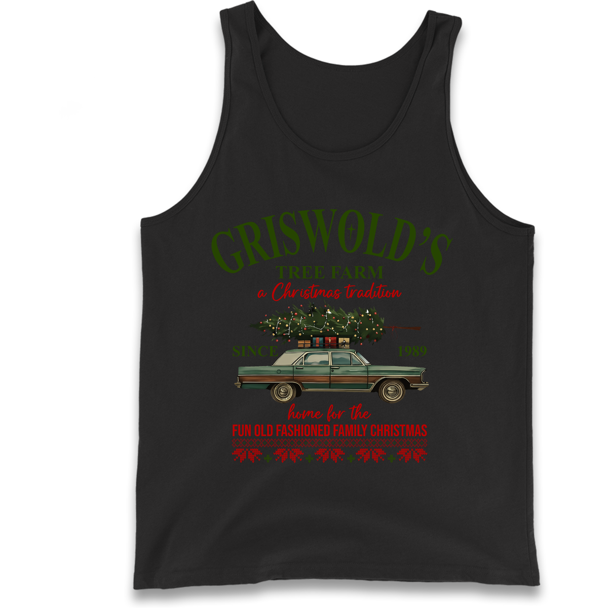Christmas jumper Tank Top