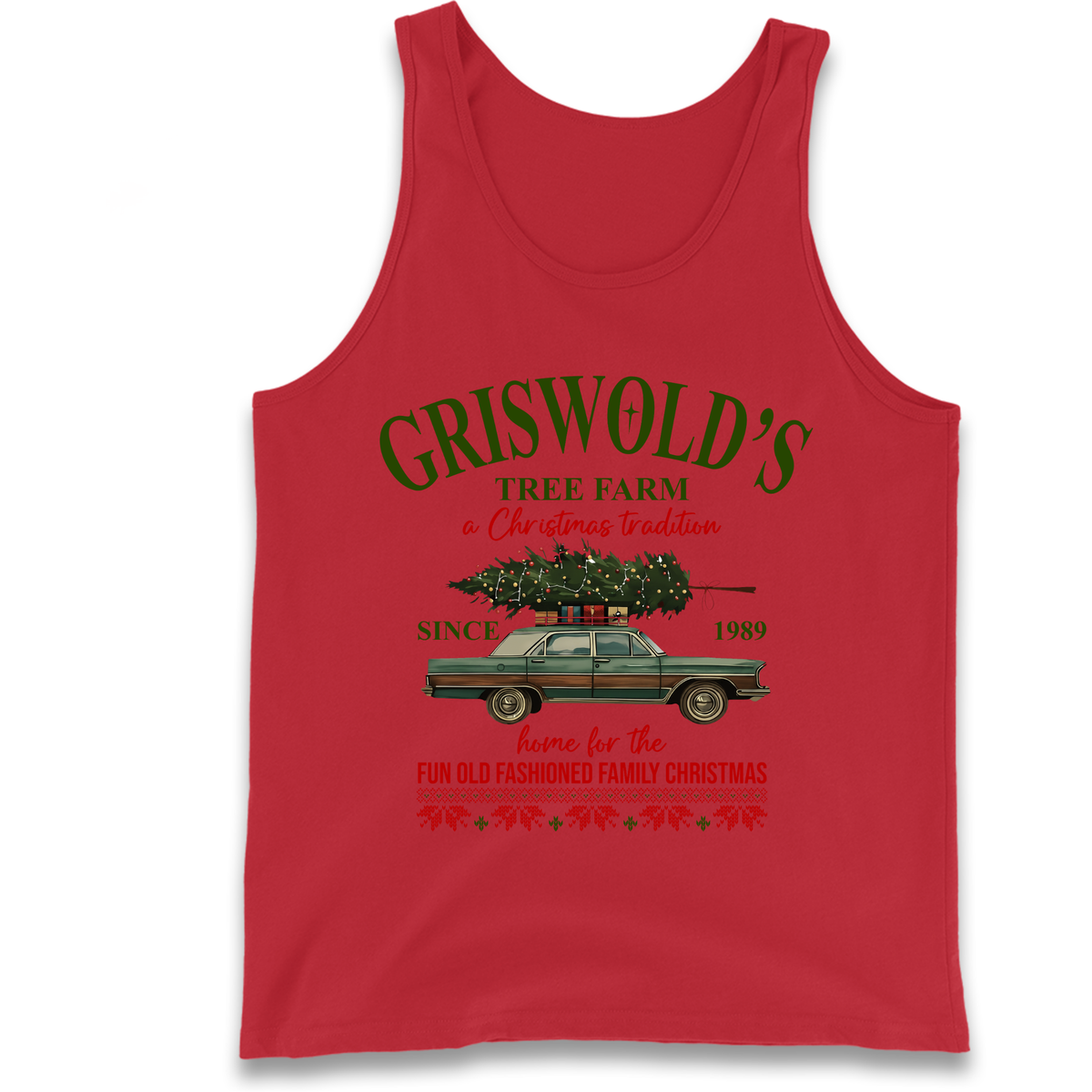 Christmas jumper Tank Top
