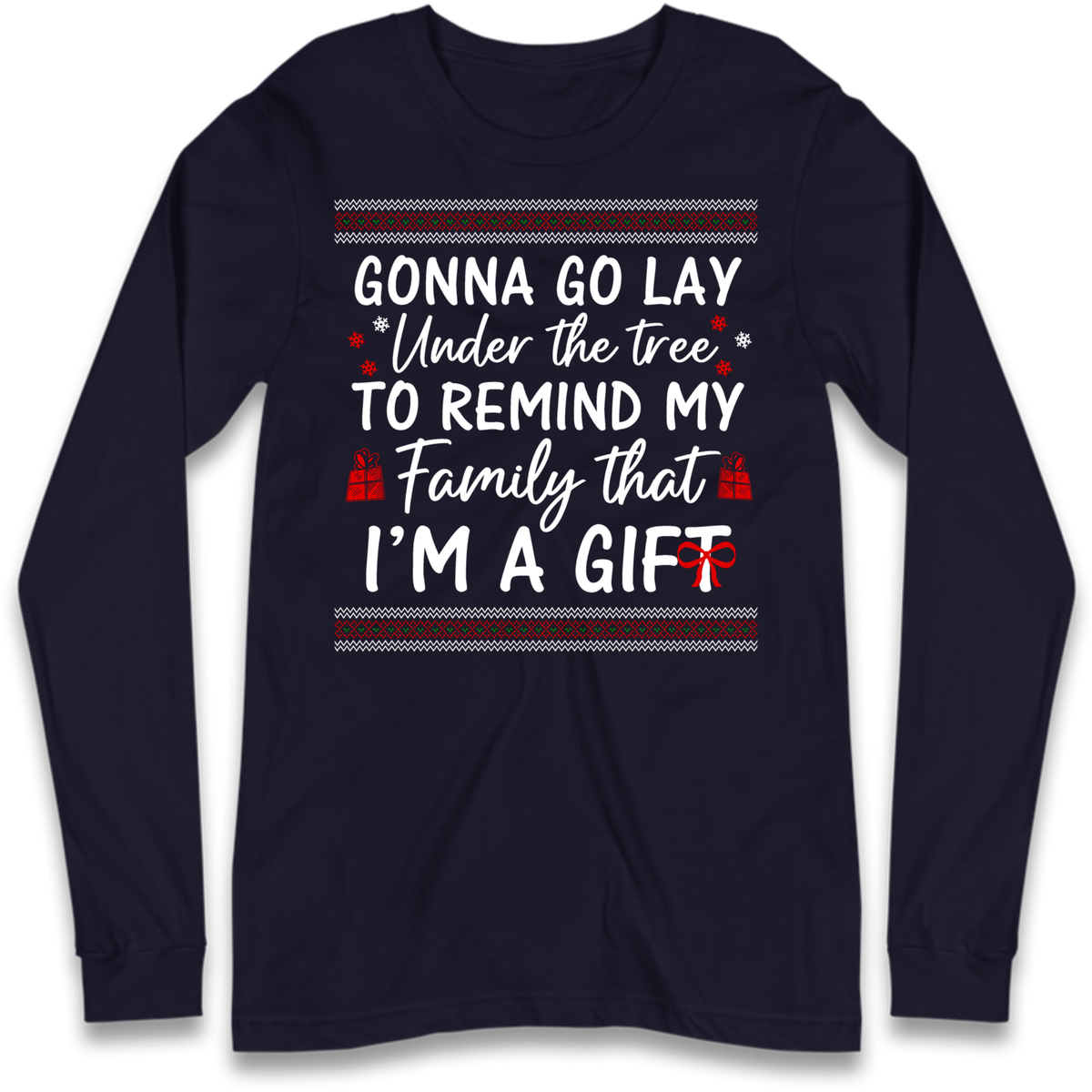 Christmas jumper Long Sleeve T-Shirt
