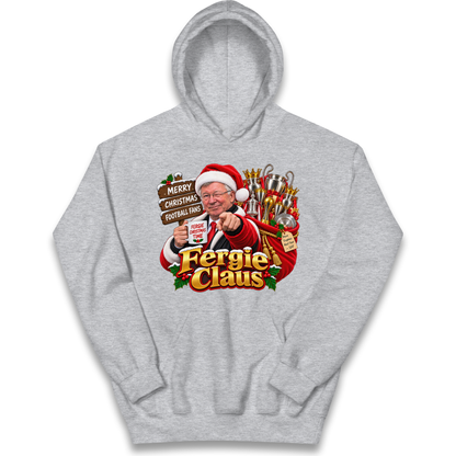Man United Christmas Kids Hoodie