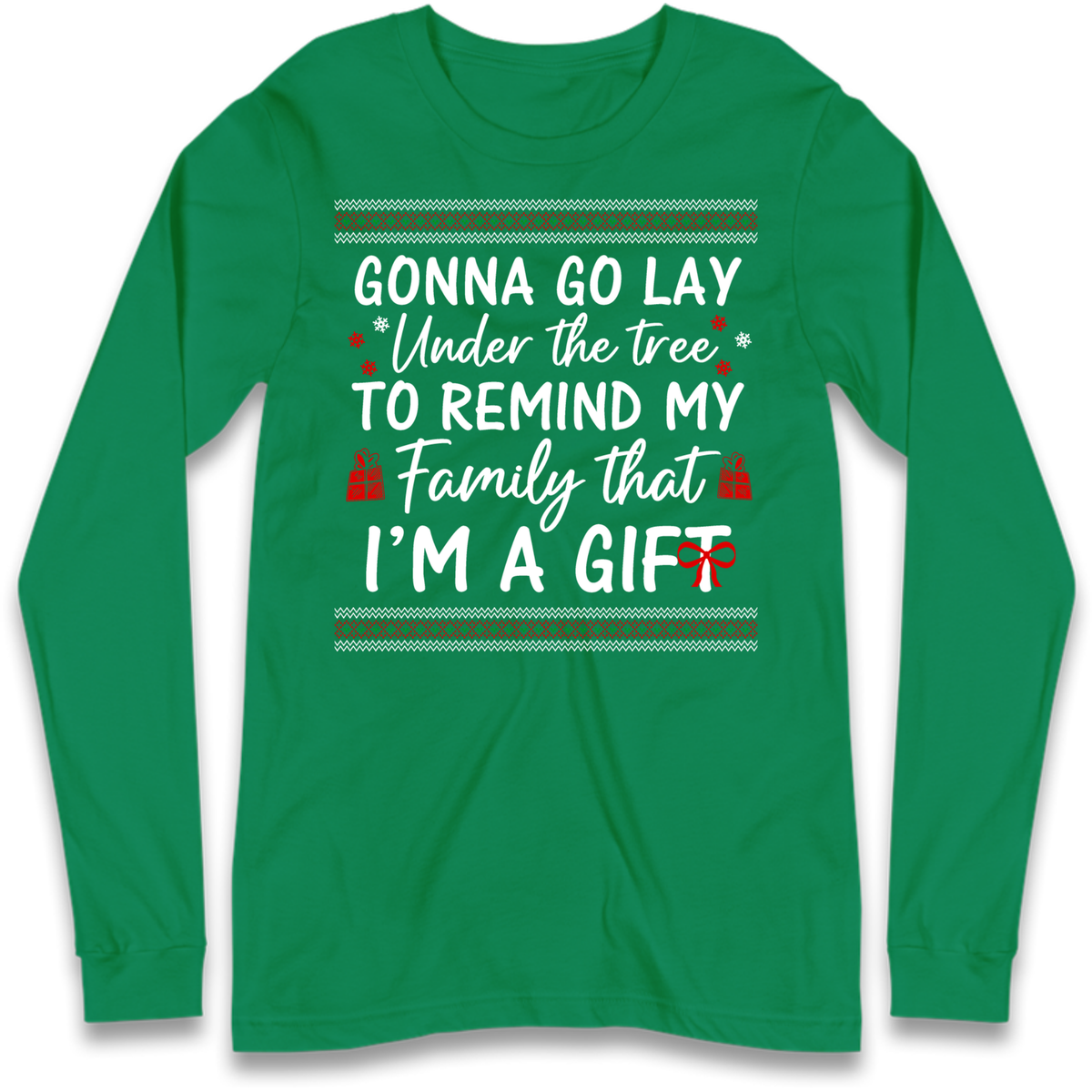 Christmas jumper Long Sleeve T-Shirt