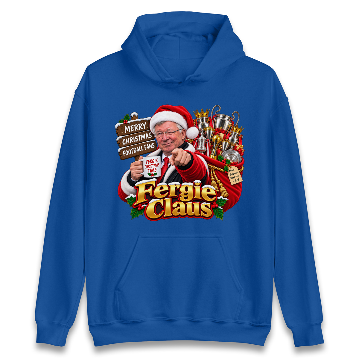 Man United Christmas Hoodie