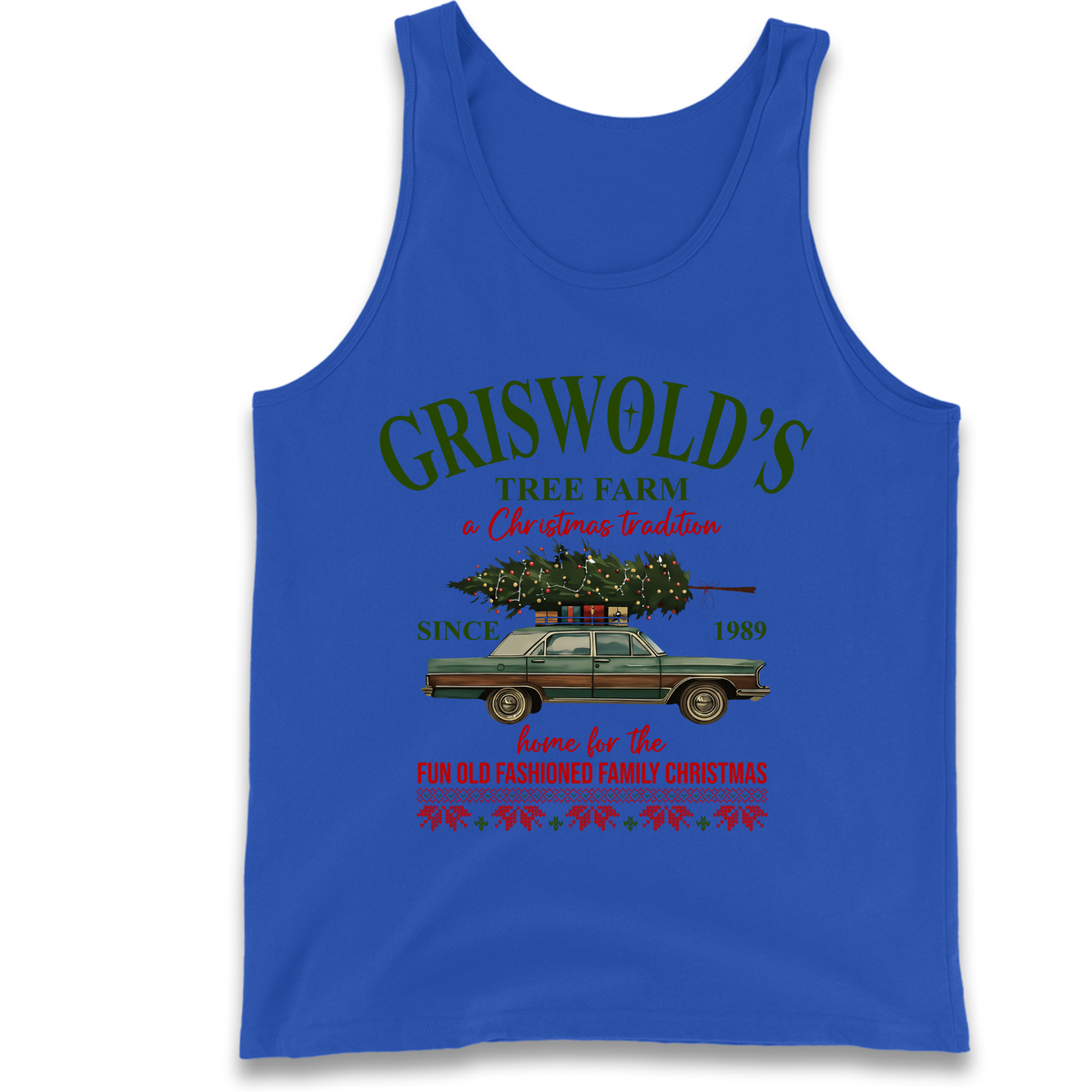 Christmas jumper Tank Top