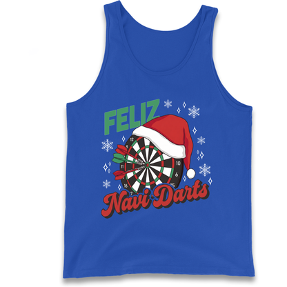 Feliz Navidarts Tank Top - Christmas Darts Design