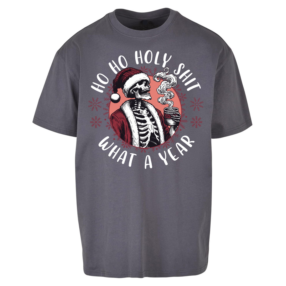 HO HO Holy Santa Oversized T-Shirt