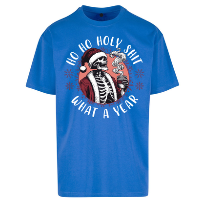 HO HO Holy Santa Oversized T-Shirt