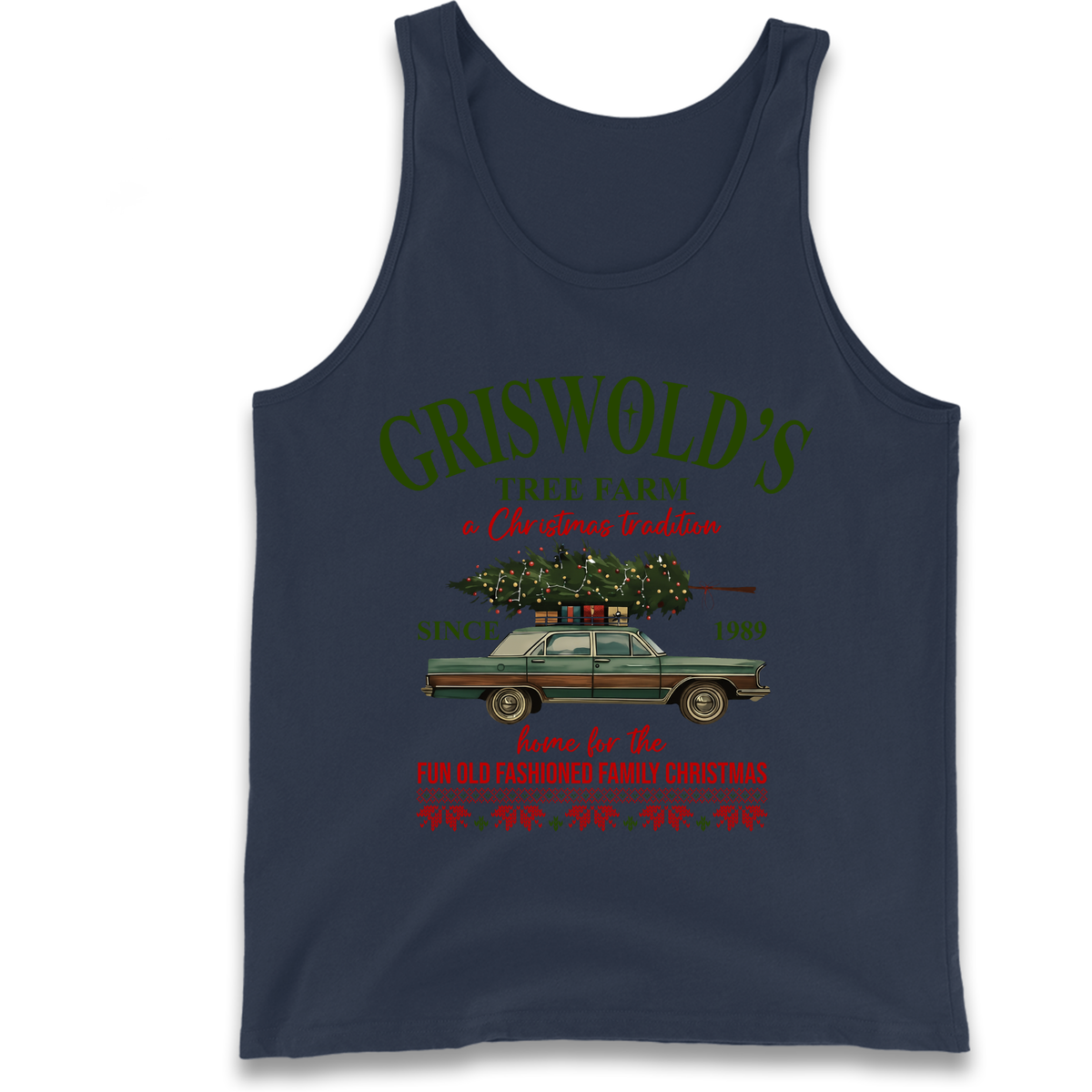 Christmas jumper Tank Top
