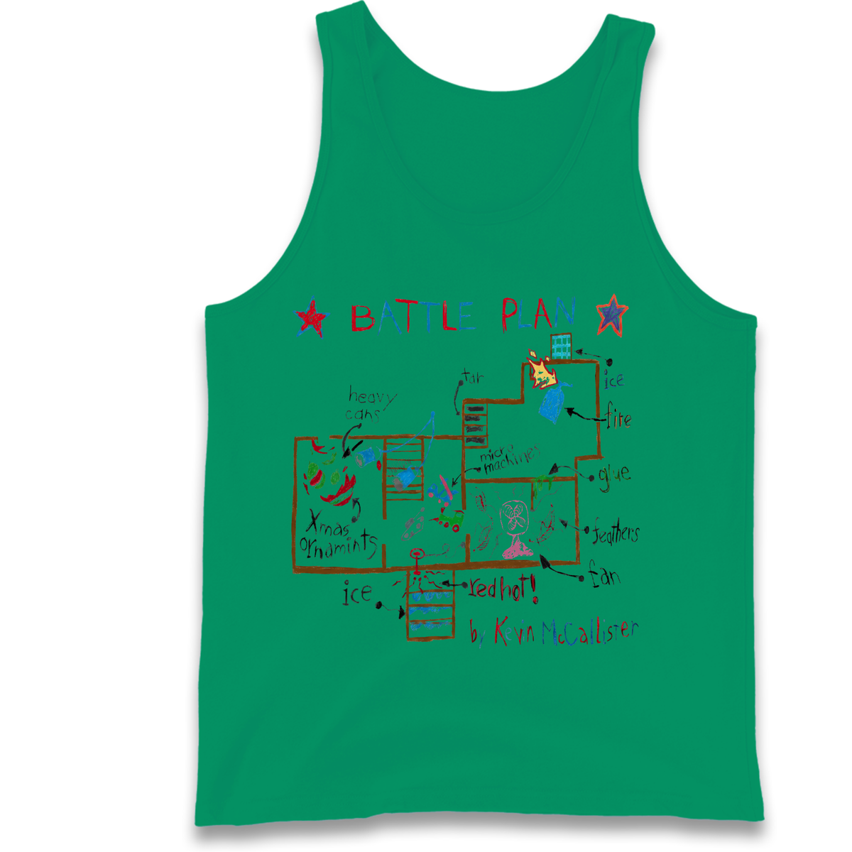 home alone battle plan Tank Top