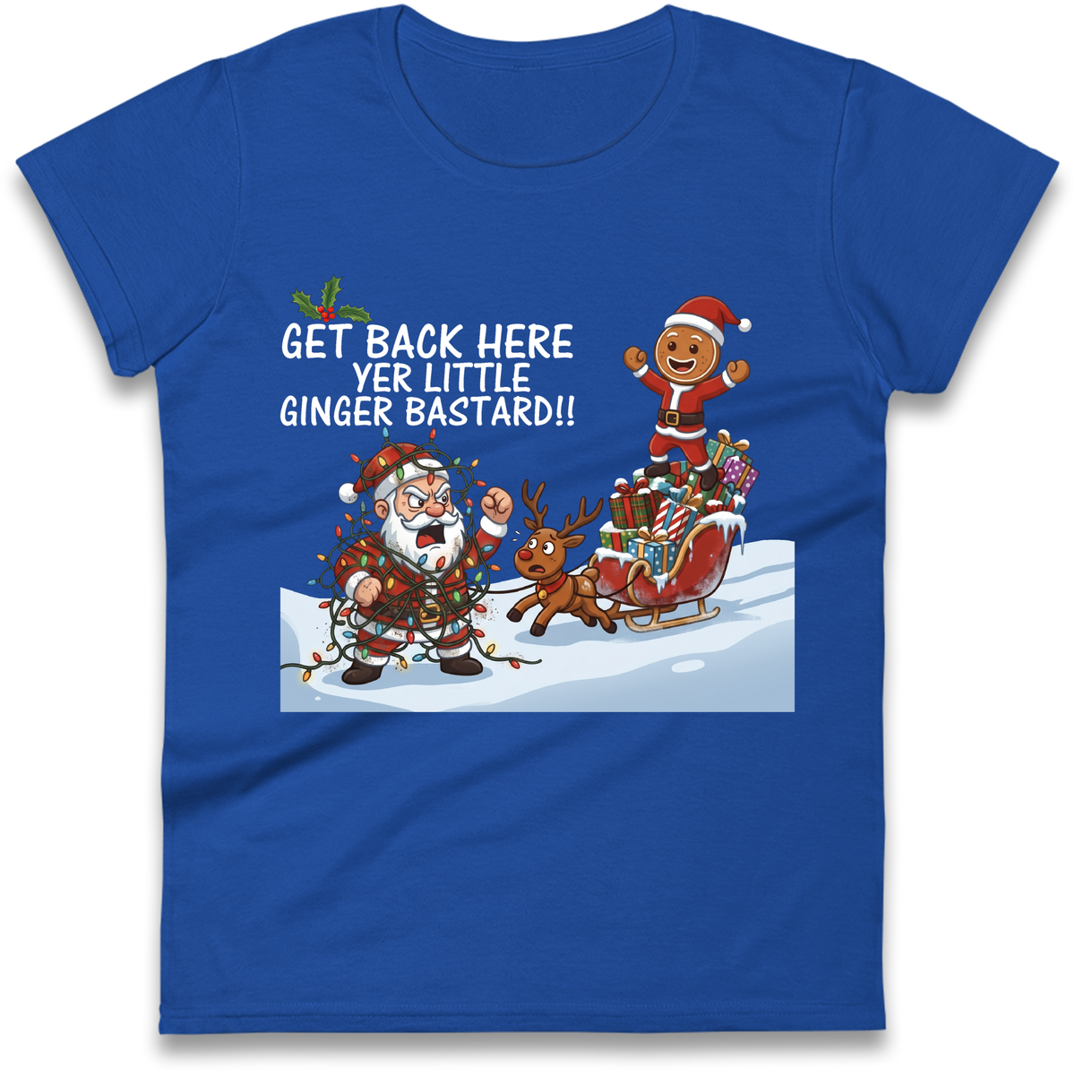 Christmas jumper Ladies T-Shirt