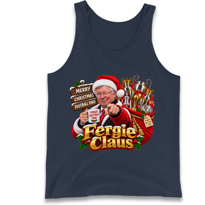 Man United Christmas Tank Top