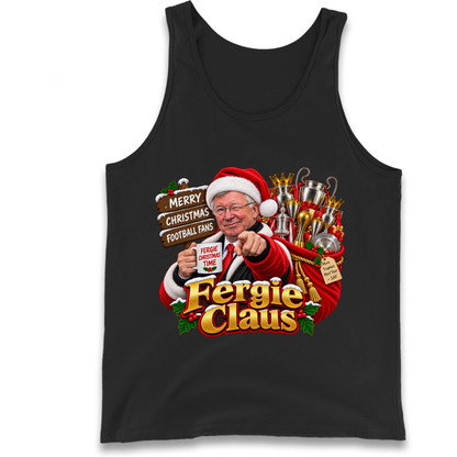 Man United Christmas Tank Top