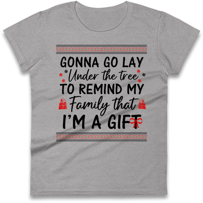 Christmas jumper Ladies T-Shirt