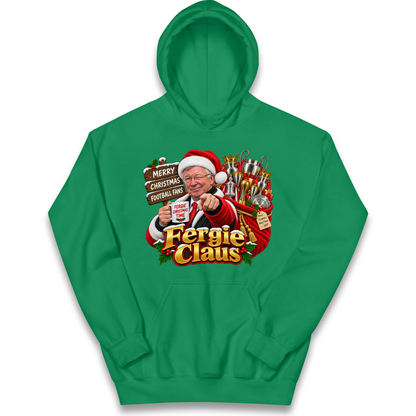 Man United Christmas Kids Hoodie