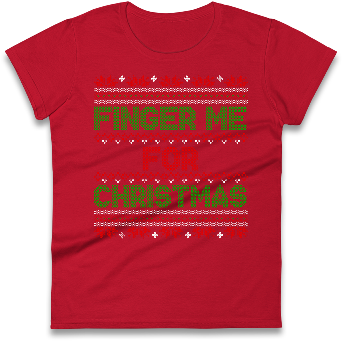 Christmas jumper Ladies T-Shirt