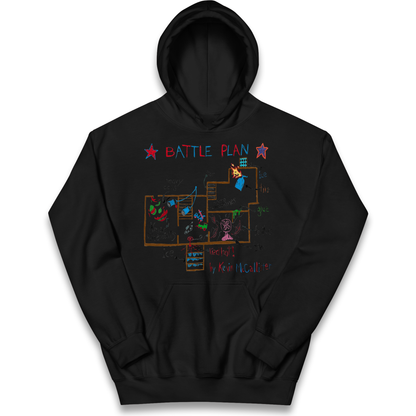 home alone battle plan Kids Hoodie