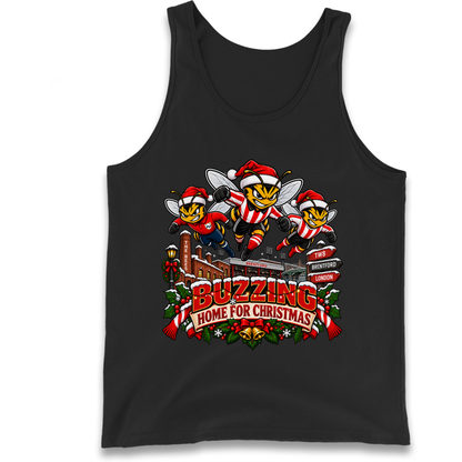 Brentford Football Christmas Tank Top