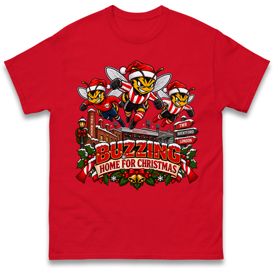 Brentford Football Christmas T-Shirt