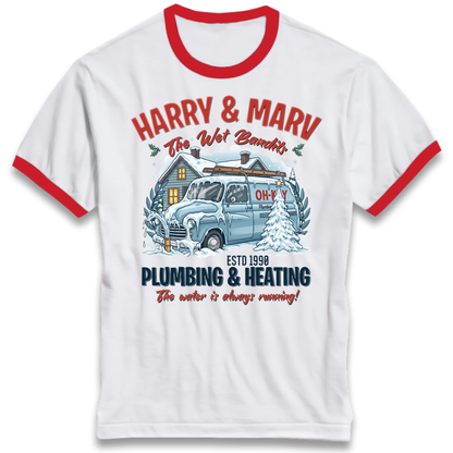 Christmas jumper Ringer T-Shirt