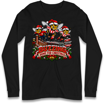 Brentford Football Christmas Long Sleeve T-Shirt