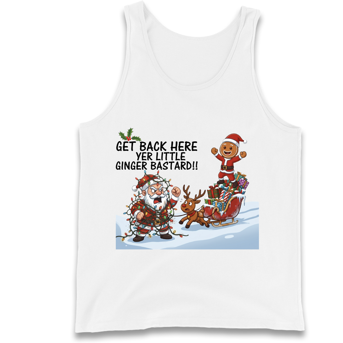 Christmas jumper Tank Top