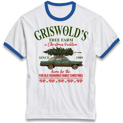 Christmas jumper Ringer T-Shirt