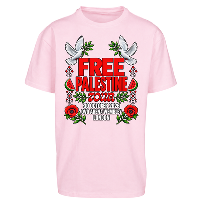 Light Pink Oversized T Shirts