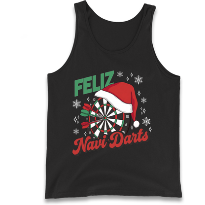 Feliz Navidarts Tank Top - Christmas Darts Design