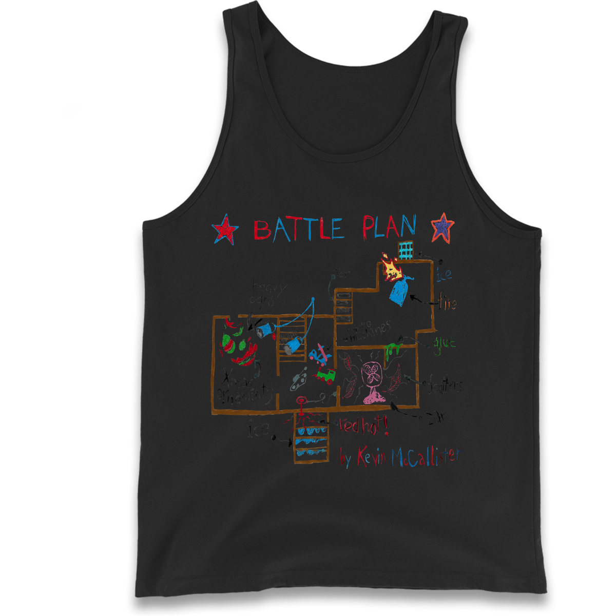 home alone battle plan Tank Top