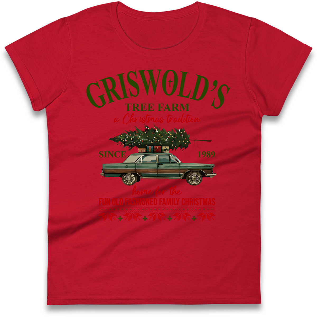 Christmas jumper Ladies T-Shirt