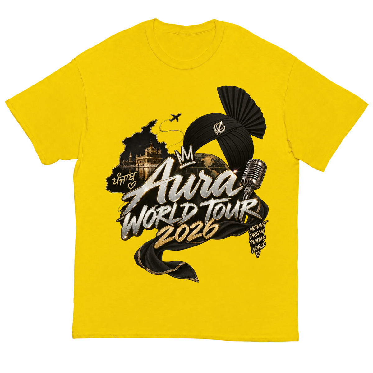 Yellow Kids T Shirt