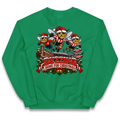 Brentford Football Christmas Kids Jumper