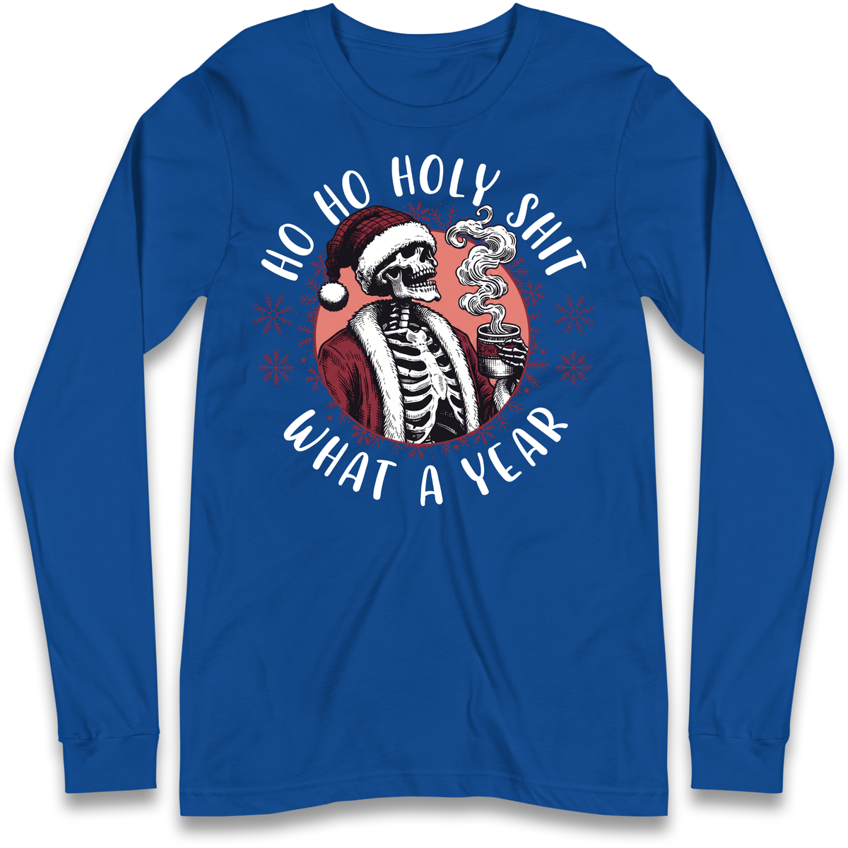 HO HO Holy Santa Long Sleeve T-Shirt